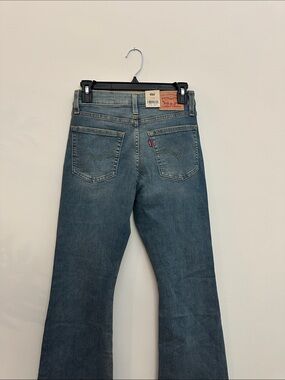 Levi's Women's Blue Flare Jeans with Red Tab